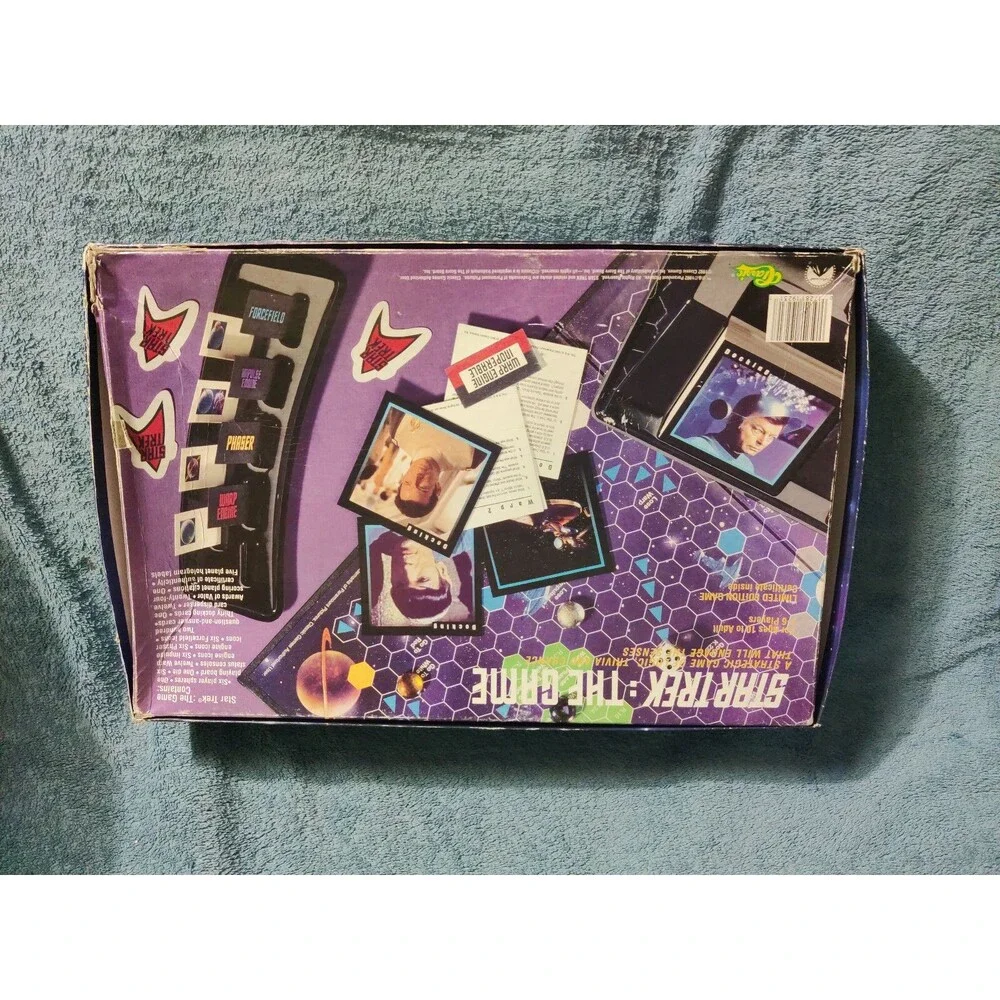 Star Trek : The Game TOS Collectors Limited Edition 1992 Vintage Board Game